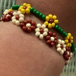 Flower bracelets